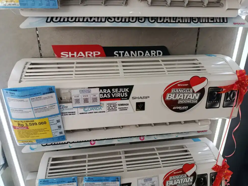 PROMO CICILAN RINGAN AC SHARP