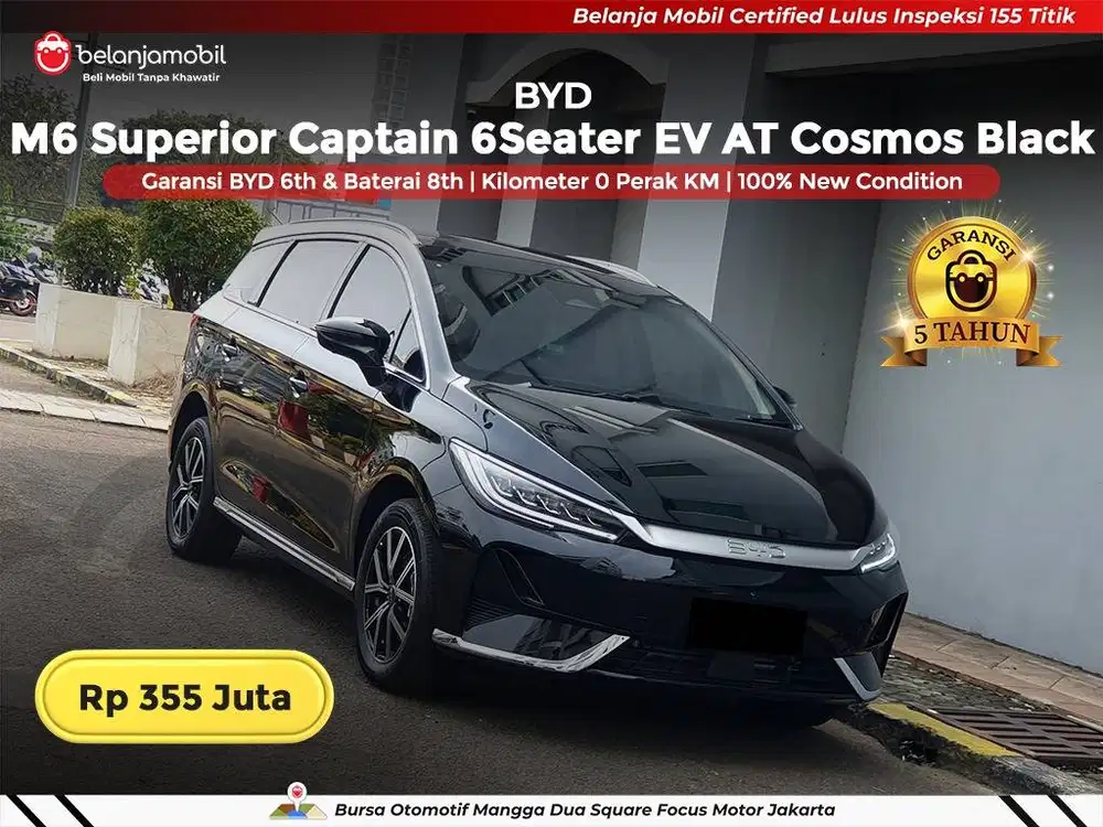 [ KM 0 ] BYD M6 M 6 Superior Captain 6Seater EV 2025 2026