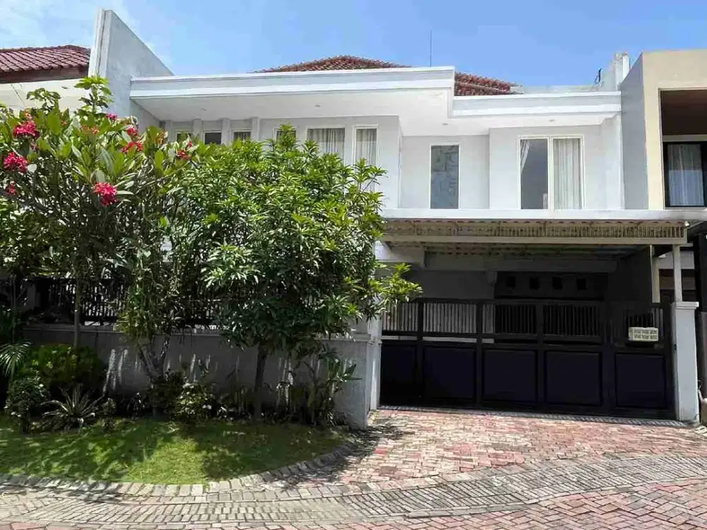 RUMAH VILLA BUKIT MAS MEDITERIAN SEMI FURNISHED MODERN MINIMALIST TERAWAT 2.5LANTAI DEKAT TOL SATELIT