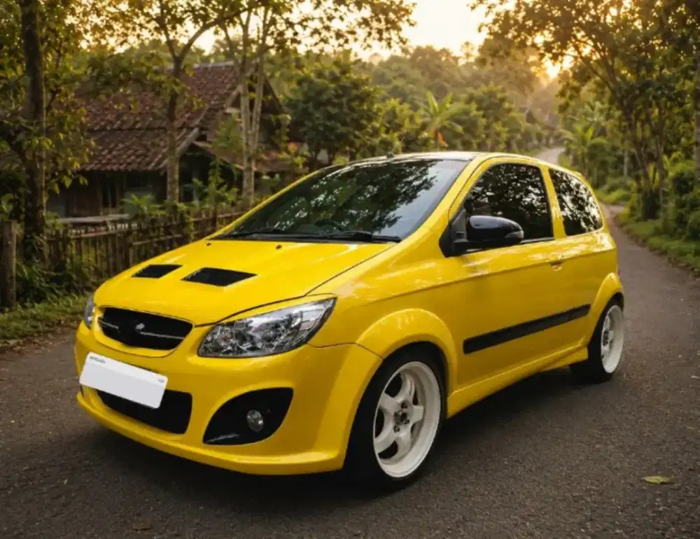 Hyundai Getz 1.4 3 Pintu Matic 2007 Kuning