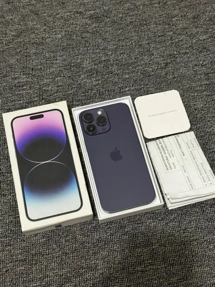 Iphone 14 Promax 128Gb inter Simlock Beacukai