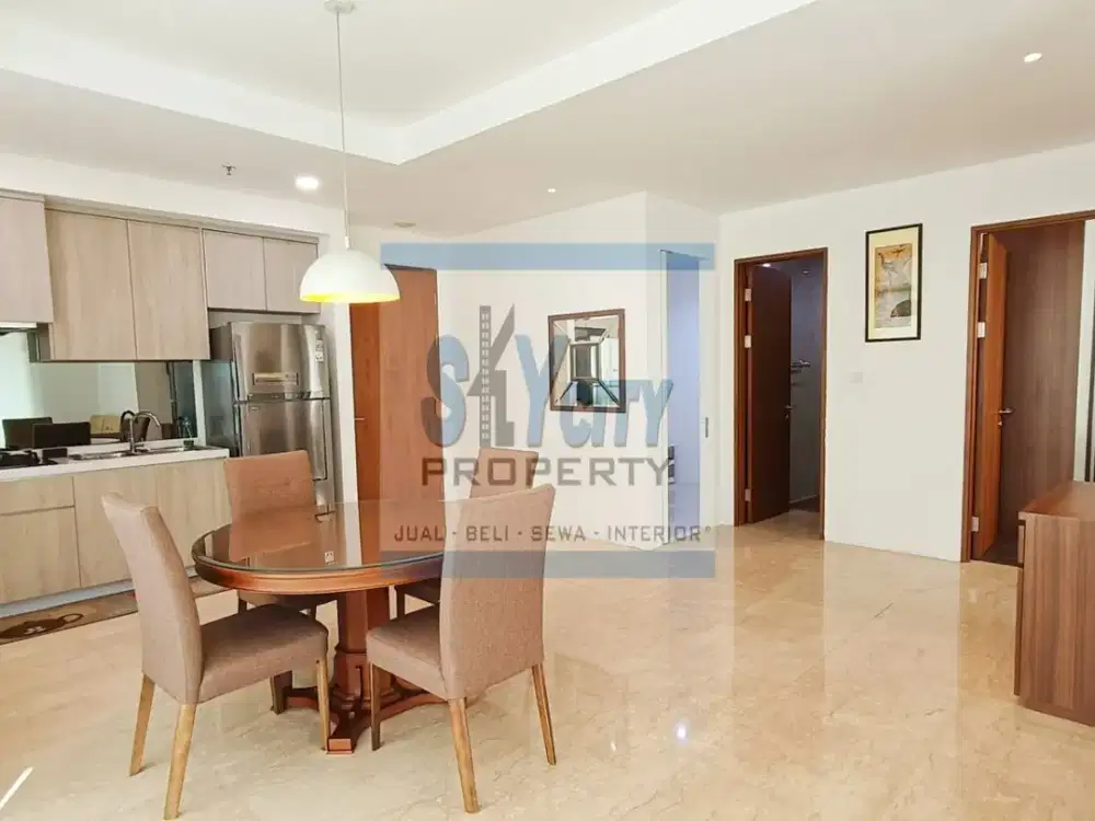 JUAL CEPAT APARTEMEN VERANDA RESIDENCE DI PURI 2 BR HUK FULL FURNISHED LENGKAP