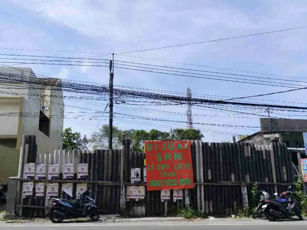 jual tanah Pinggir Jalan. Kaliurang, Jogja