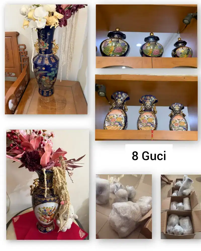 Guci Antik 8 pcs