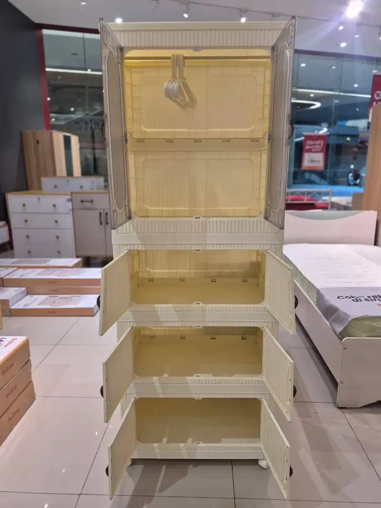 LEMARI PAKAIAN PLASTIK MURAH
