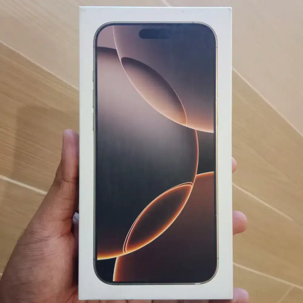 iPhone 16 ProMax 256GB Garansi iBox Kondisi Baru Masih Segel