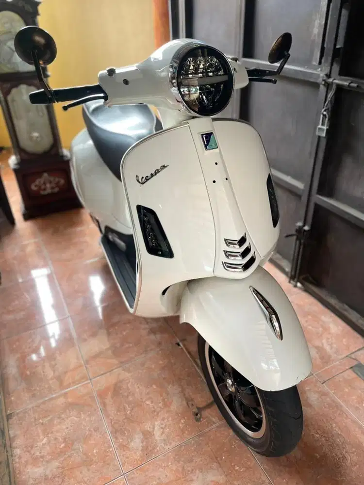 Vespa Piaggio Gts Iget Abs Facelift Rawatan Pribadi Aksesoris Branded