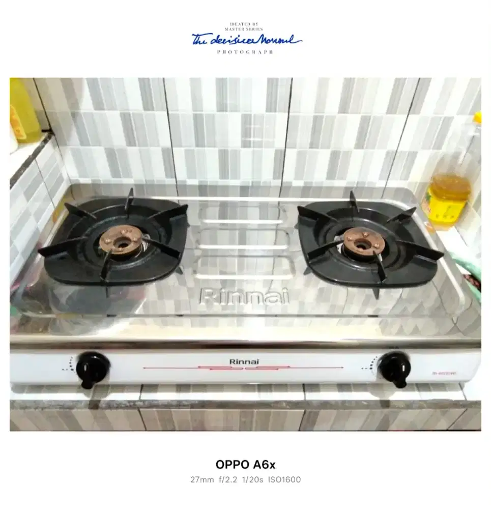 KOMPOR RINNAI DENGAN REGULATOR
