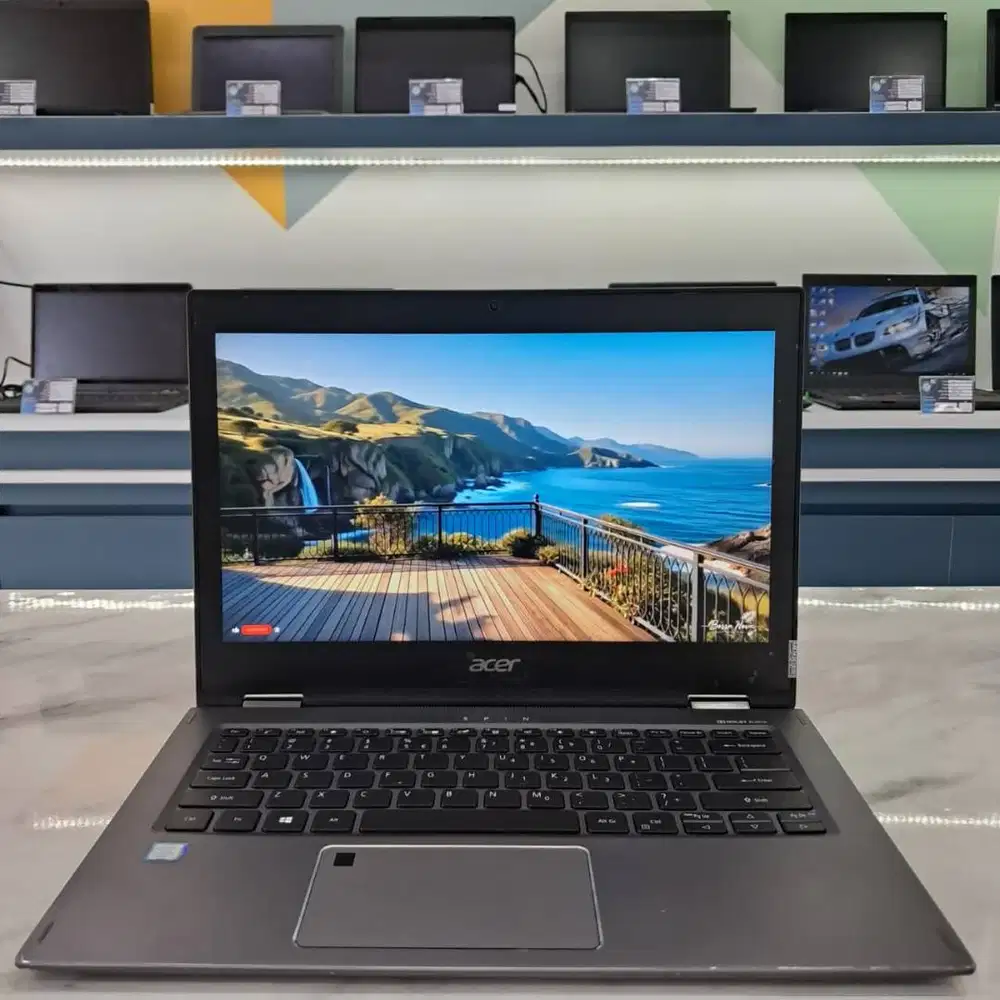 [A34] Laptop ACER 2in1 TS Flip Siap Kerja | 8GB | SSD | 14 | Bisa COD