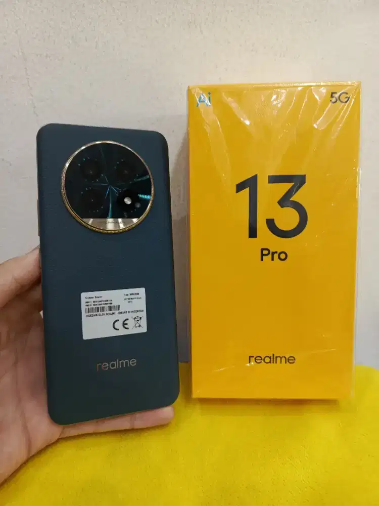 Realme 13 pro 5g 12/256 Baru, Garansi Resmi 1tahun Full, Nominus