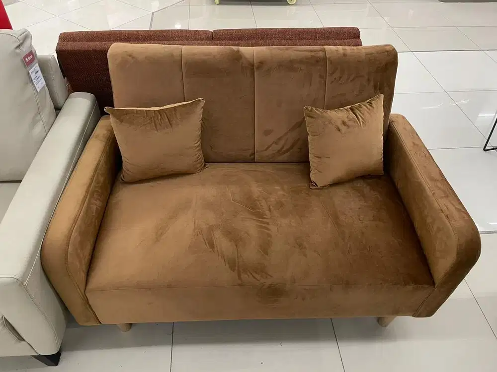Sofa Carmelia Lux Velvet Brown