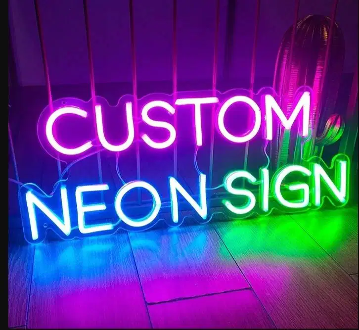 Custom Lampu Nama Neon Flex Lampu Custom Nama Neon Sign Custom Nama