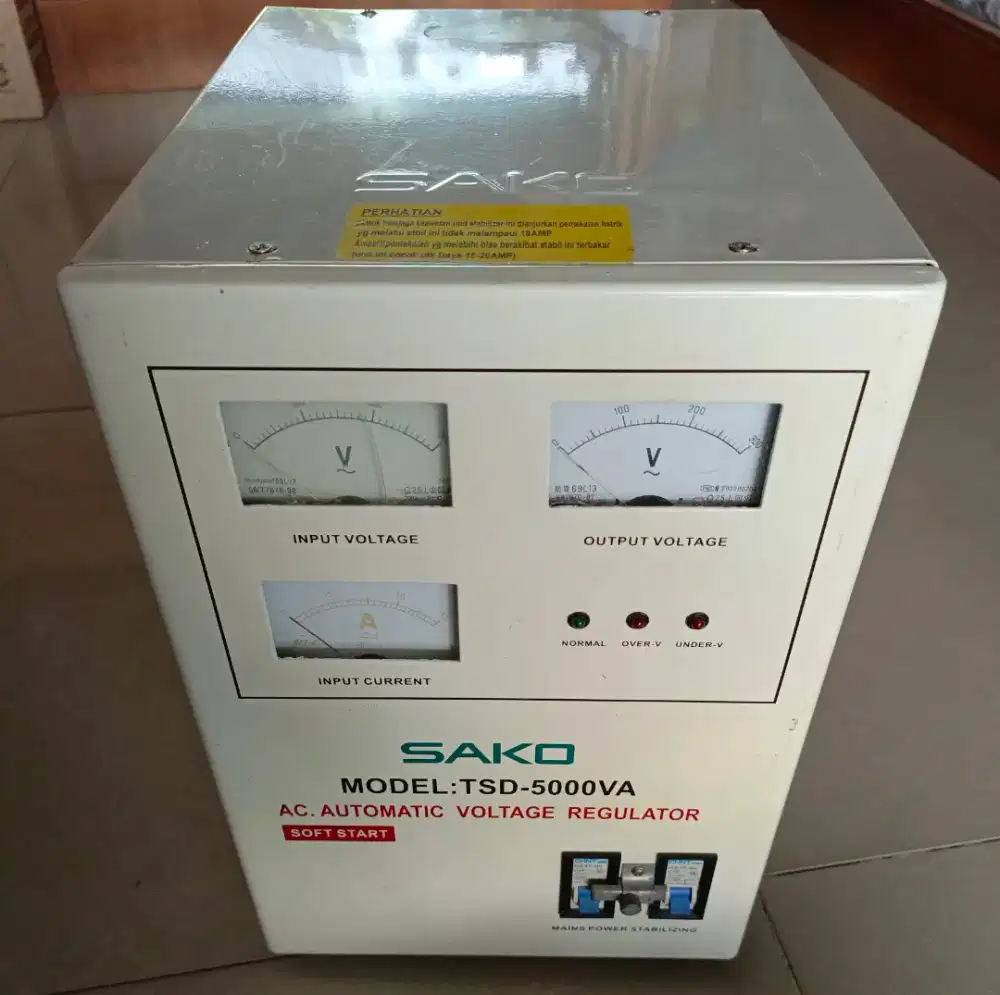 Stabilizer (Automatic Voltage Regulator) SAKO TSD - 5000VA