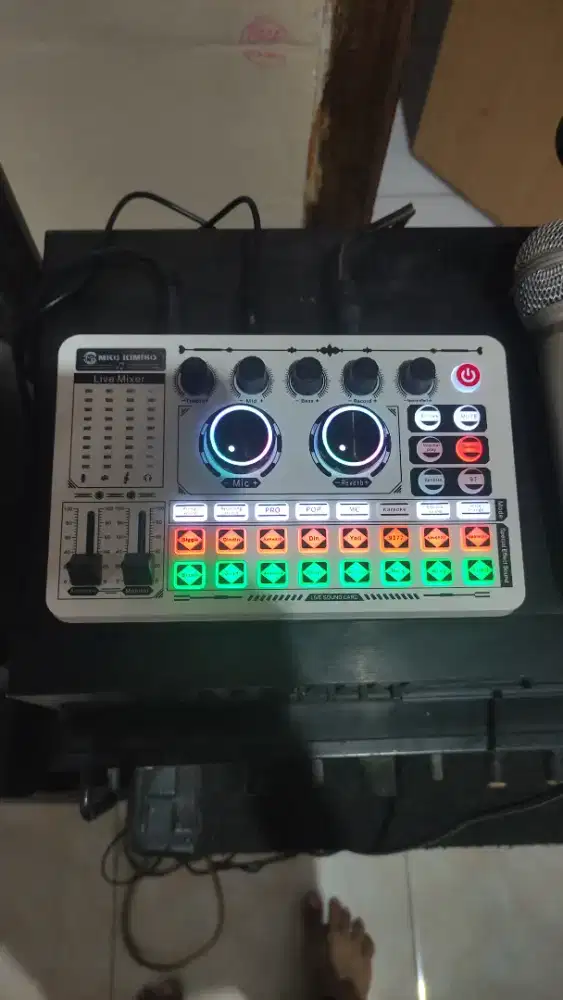 Soundcard live karaoke