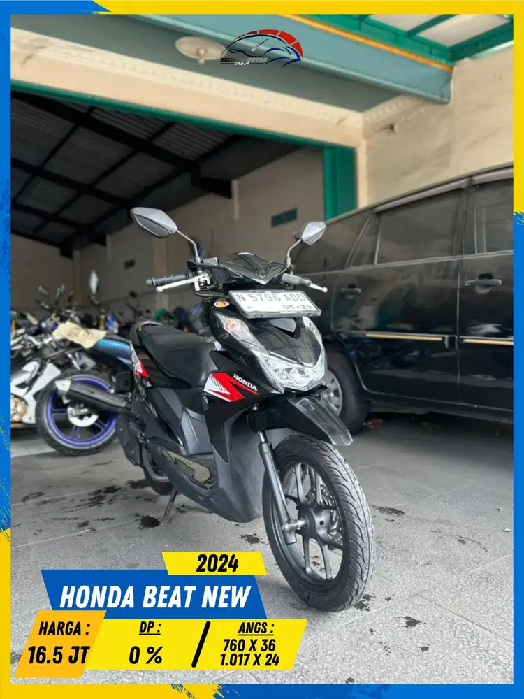 HONDA BEAT NEW 2024 NEGO SAMPE DEAL BOSKUU HIKMAH MOTOR KEPUH