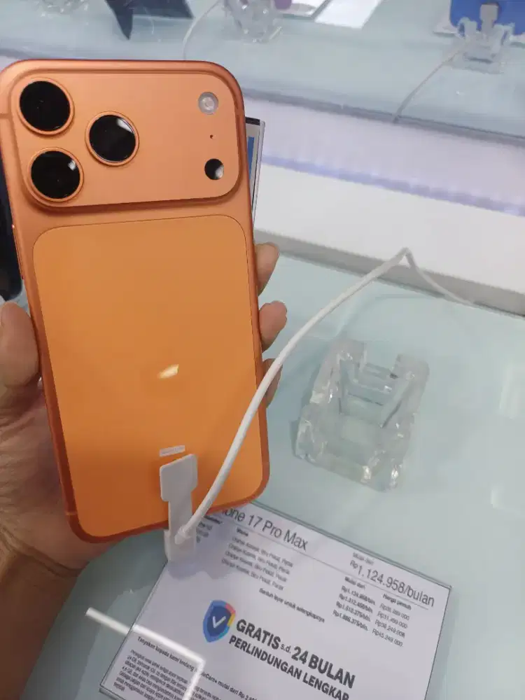 Cicilan tanpa kartu kredit DP 0% Iphone 17 pro max 256GB