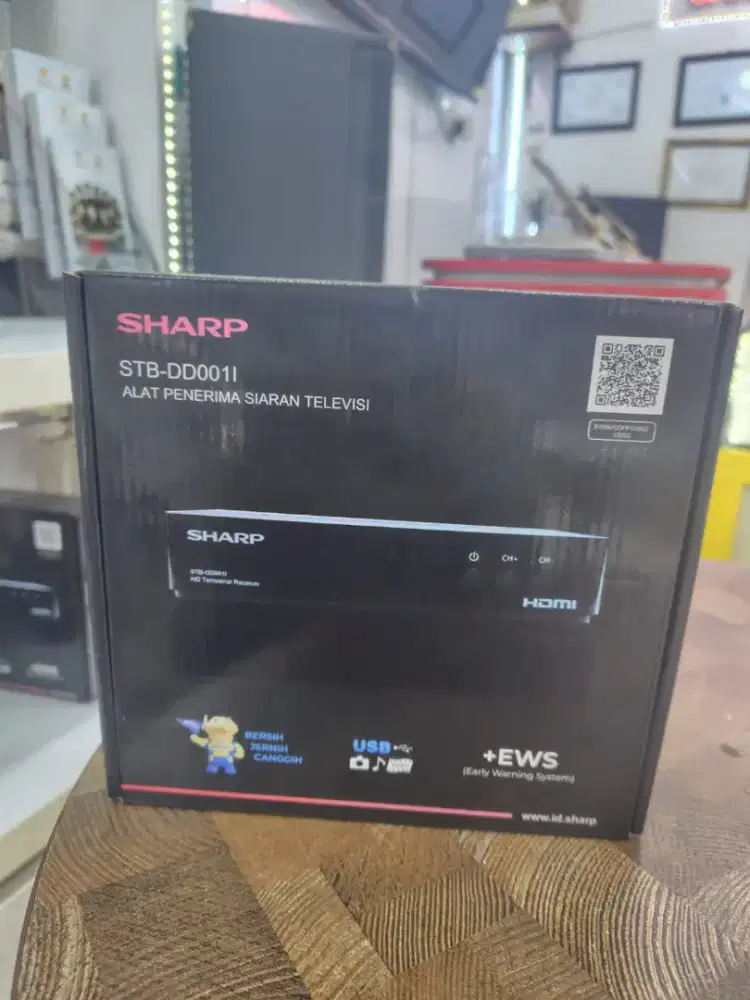 Set top box shrap