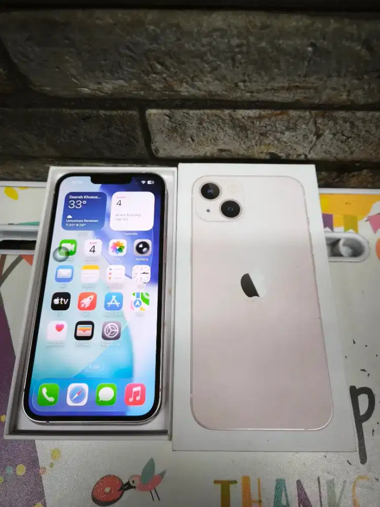 Iphone 13 Ibox 128 Lengkap Bh Gantian 100%