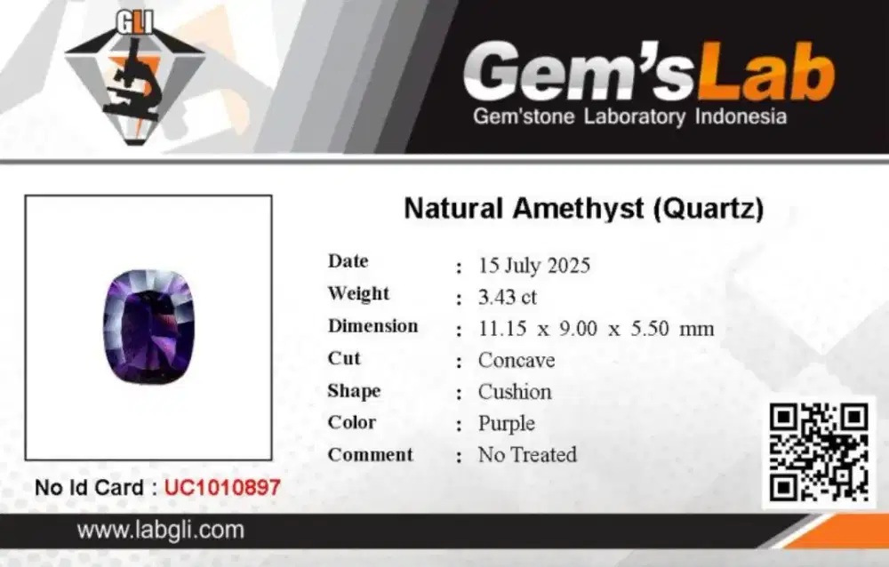 Natural Amethyst (Quartz)