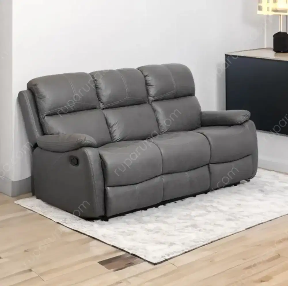 NATHAN SOFA RECLINER 3 SEATER - ABU ABU