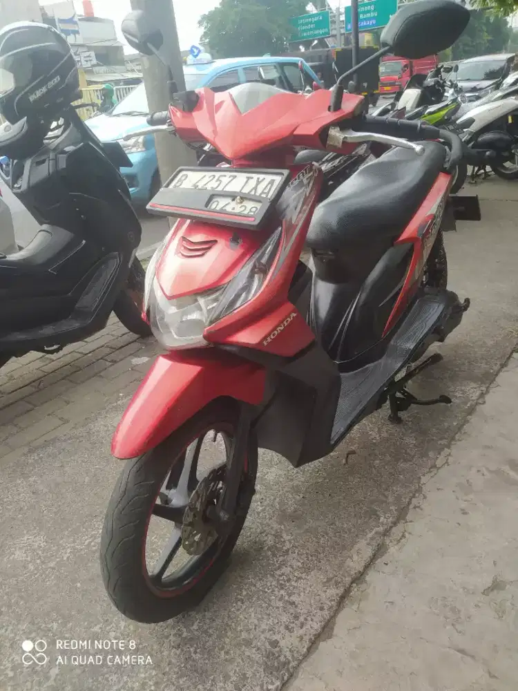 Honda beat karbu 2010 pajak stater hidup full orisinil