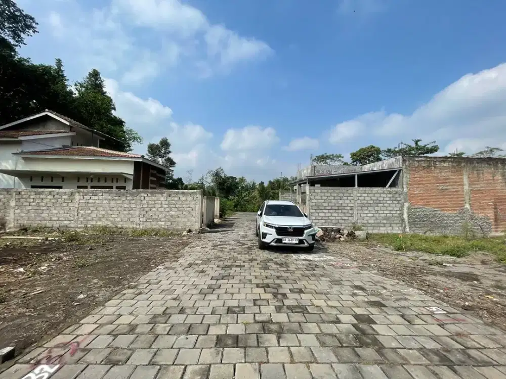 Tanah Sleman Asri SHM Siap AJB Strategis Cuma 2jutaan Timur Kampus UII