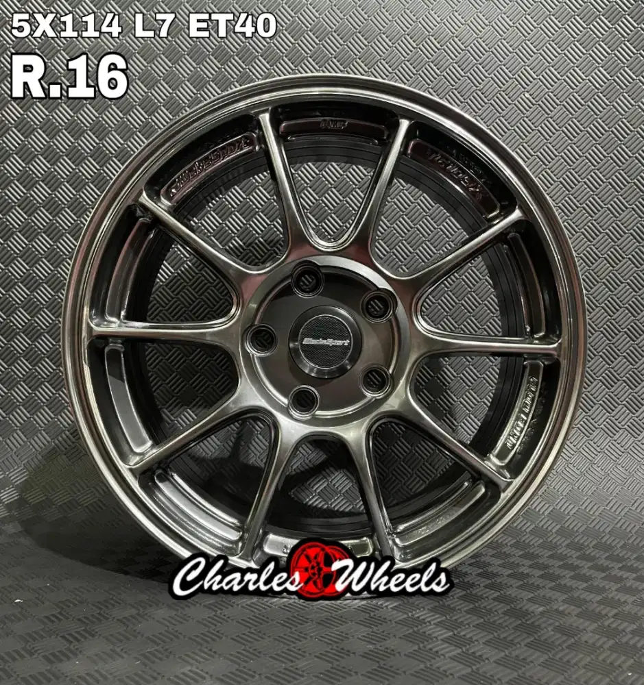 VELG WEDSPORT RING 16 HYPERBLACK