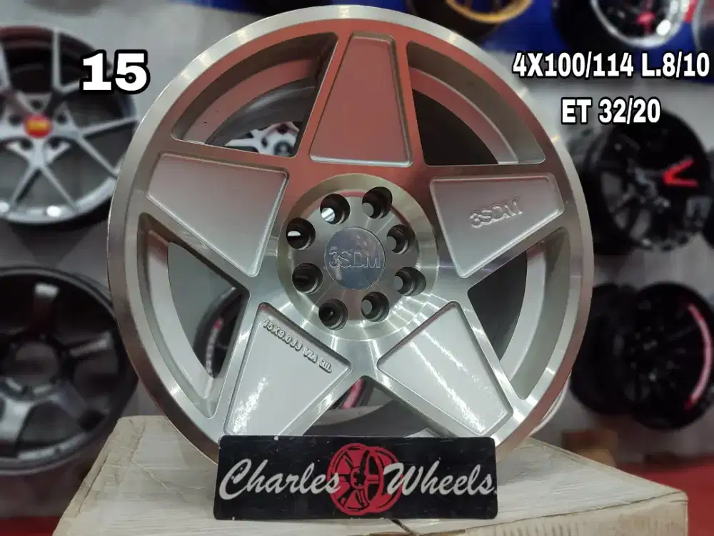 VELG BARU 3SDM RING 15