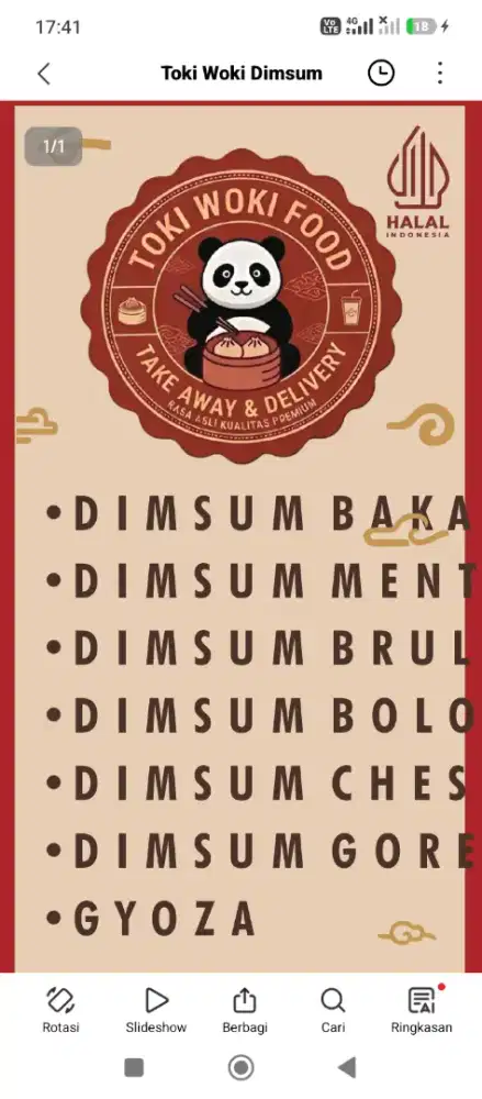 Dicari Crew Outlet Dimsum