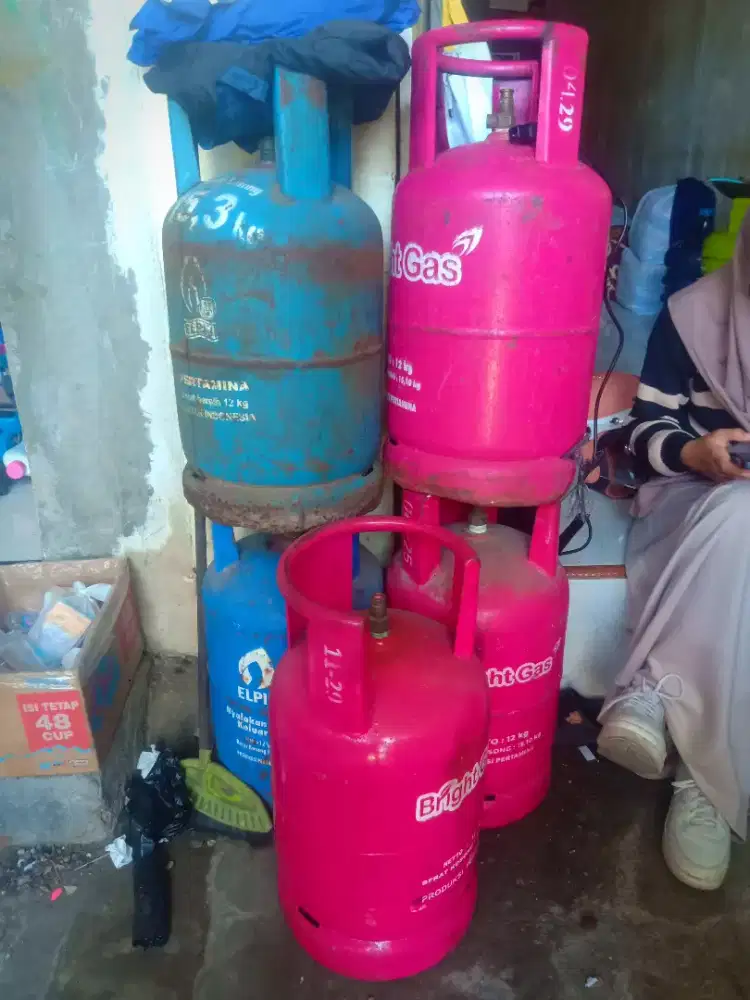 Tabung LPG elpiji bright gas