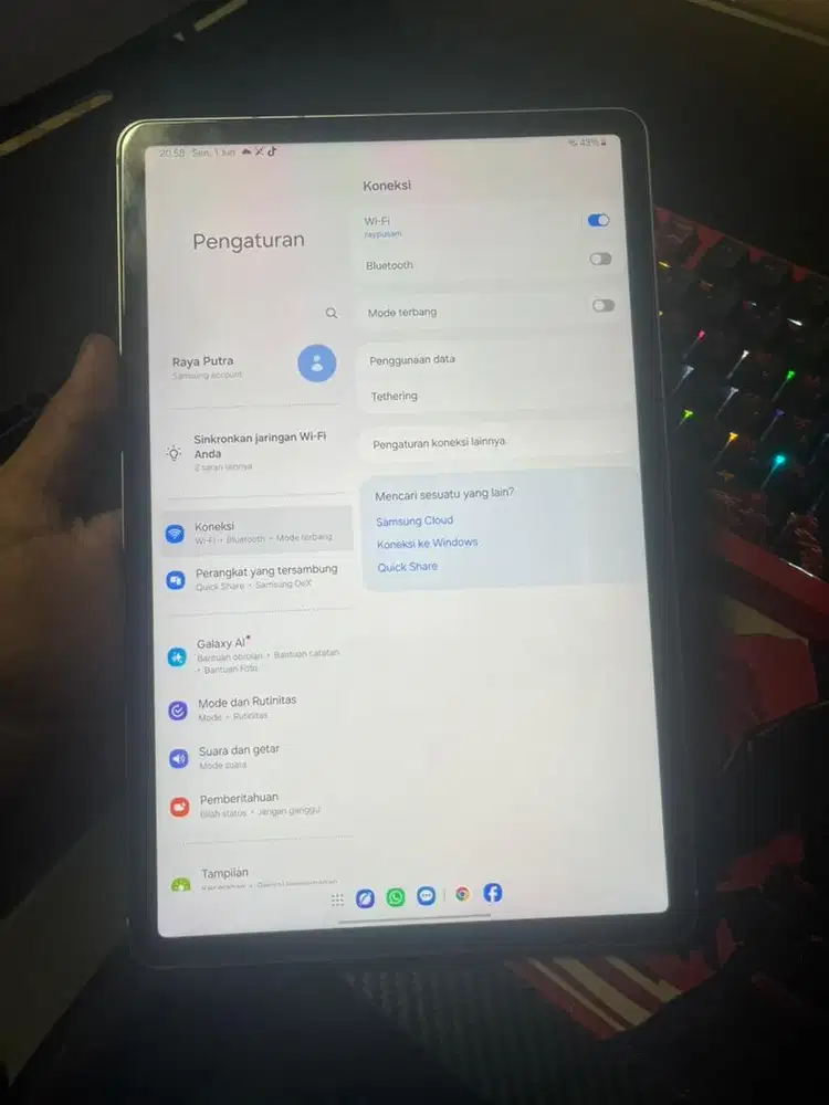 Samsung tab s7 LTE 6/127