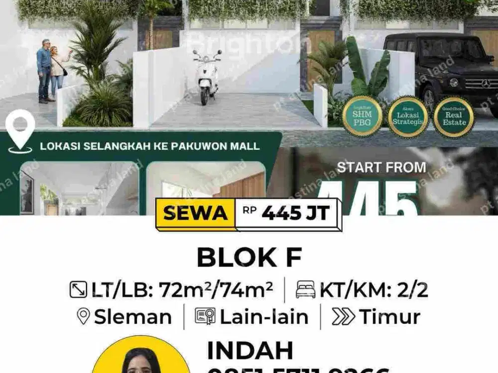 Lumina suites type Family 74 cocok buat villa atau anak kuliah