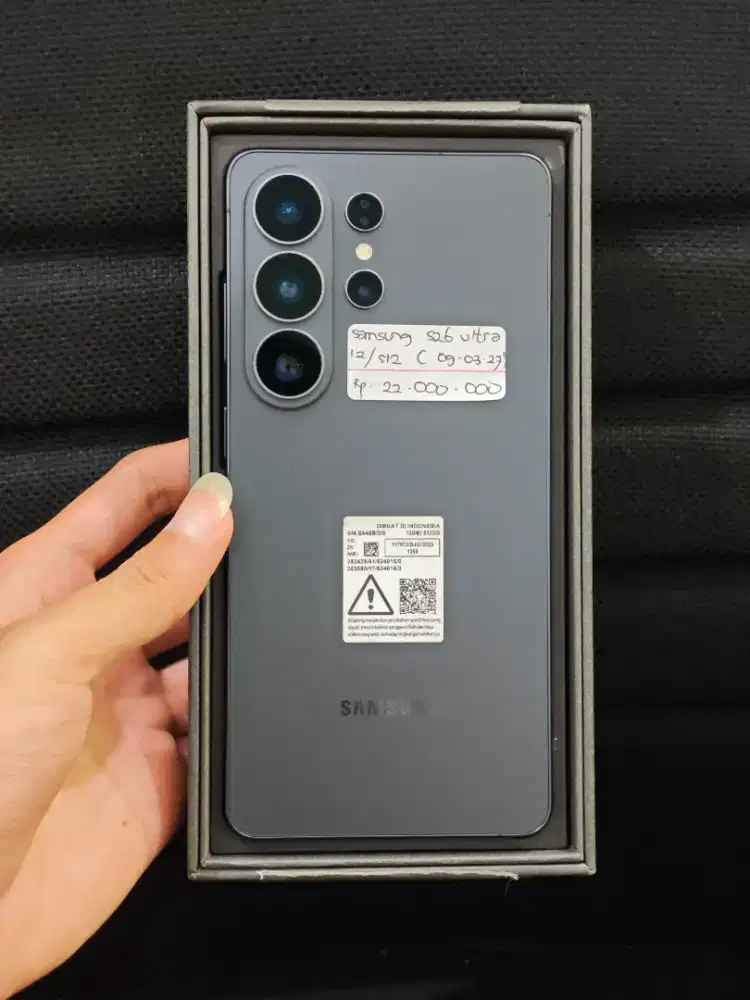 Samsung S26 Ultra 12/512 garansi resmi SEIN