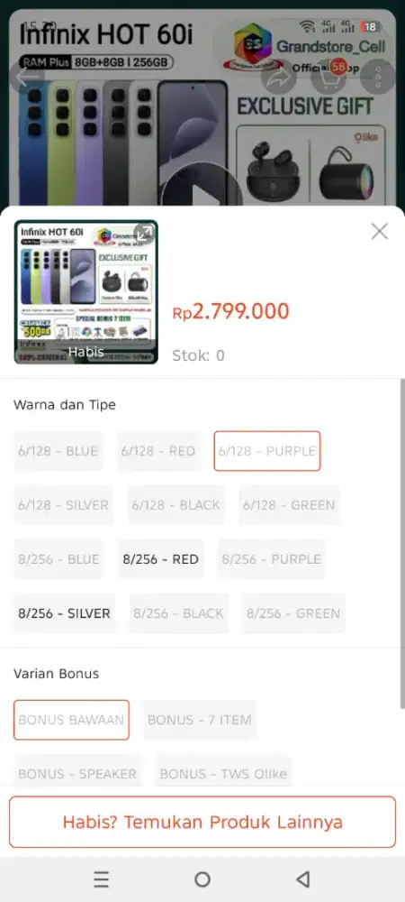 Infinix hot 60i