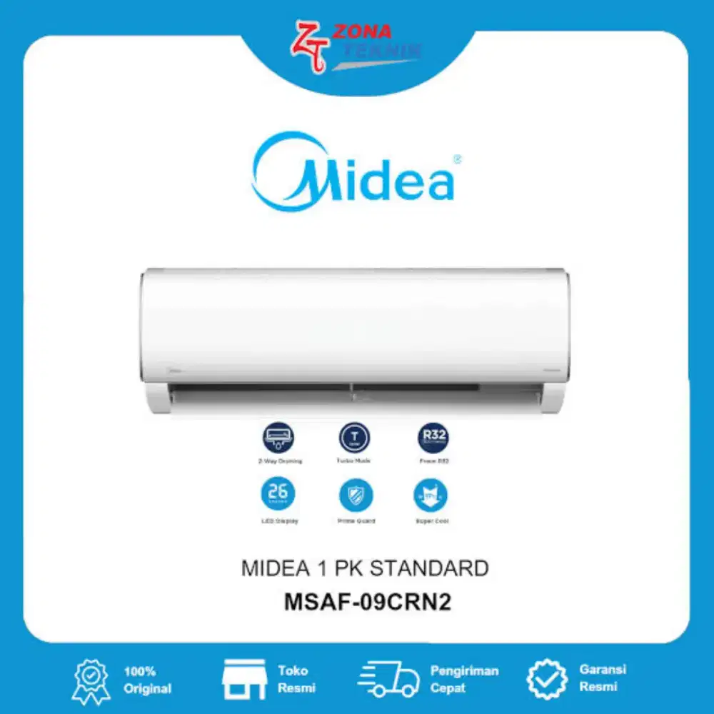 Di jual AC midea 1pk .