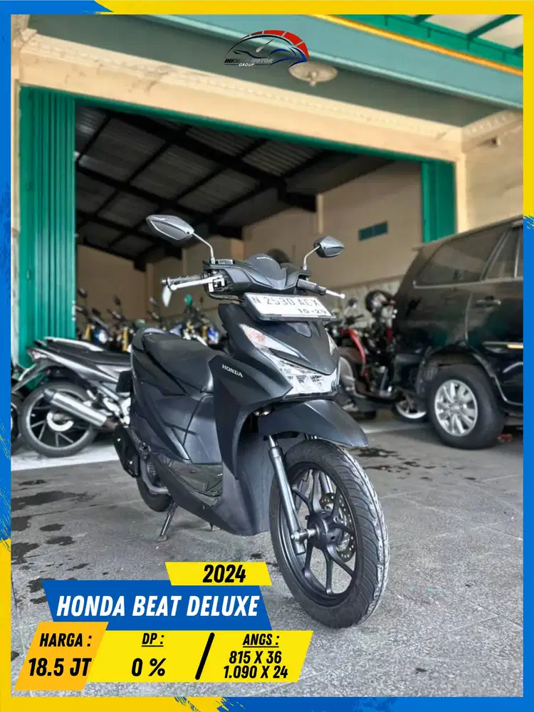 HONDA BEAT DELUXE 2024 MANTAP GASS MASZEHH HIKMAH MOTOR KEPUH