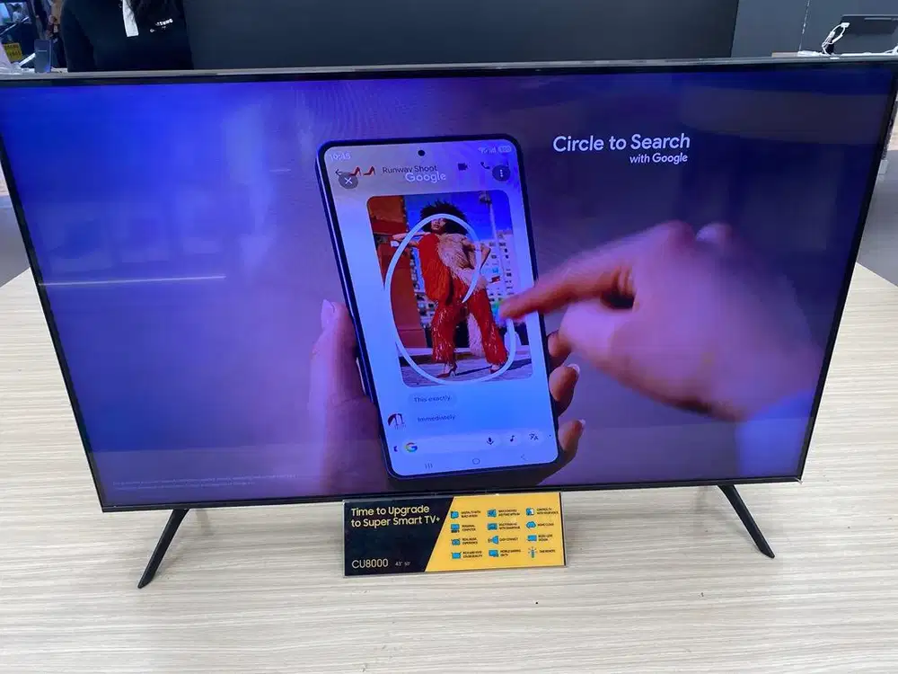 Promo Cicilan Televisi Samsung CU8000 43 inch