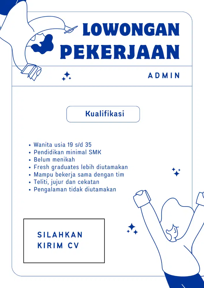 LOWONGAN KERJA ADMIN