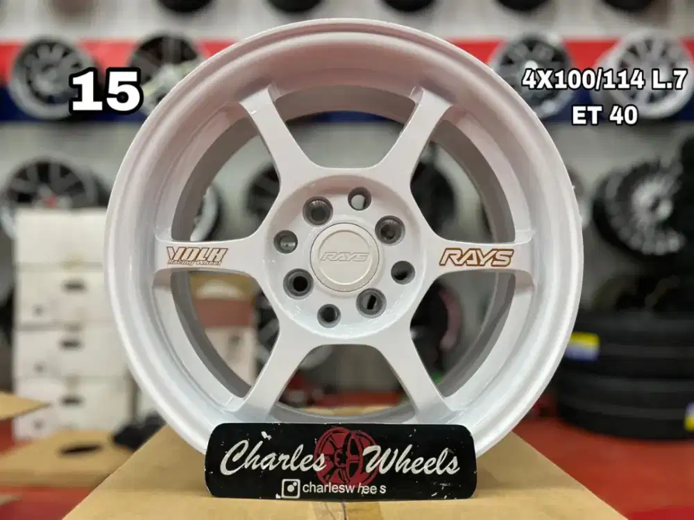 VELG SSR TYPE C  RING 15 PUTIH