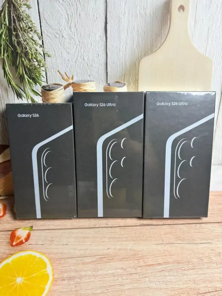 SAMSUNG S26 ULTRA NEW SEGEL 16/1TB & S26 basic 12/512gb resmi segel
