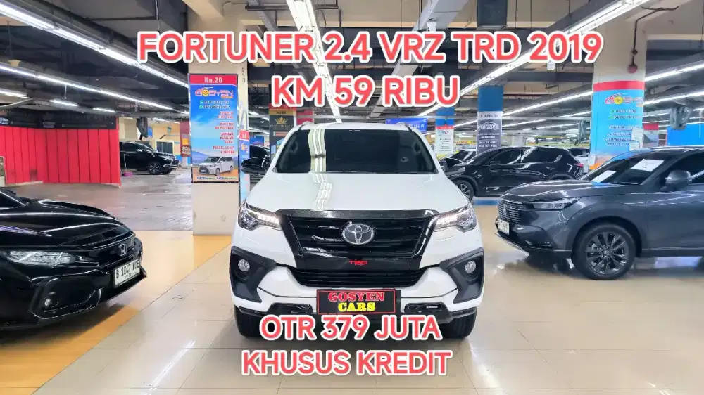 TOYOTA FORTUNER 2.4 VRZ TRD SPORTIVO AT 2019 KONDISI ISTIMEWA