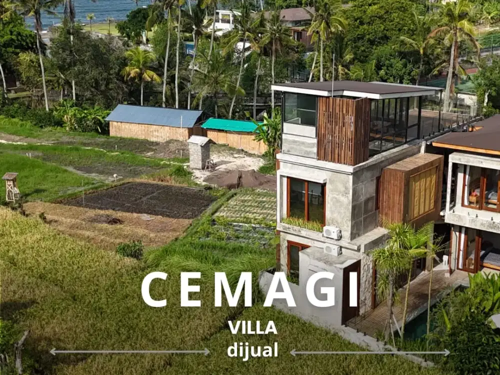 Villa Baru Cemagi 50 Meter Menuju Pantai Cemagi Bali