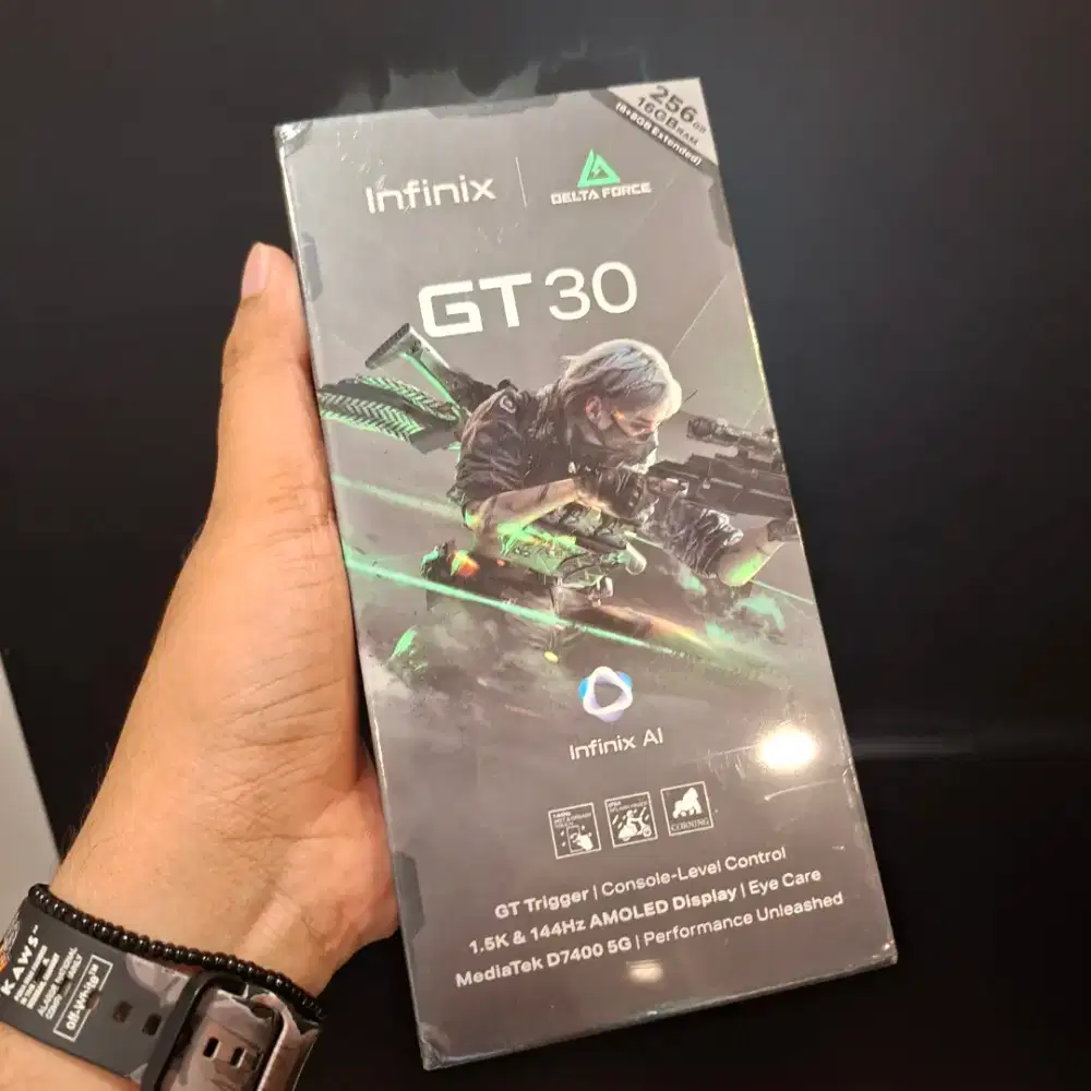 NEW INFINIX GT 30 5G 8/256GB GATANSI RESMI BARU SEGEL JOGJATRONIK MALL
