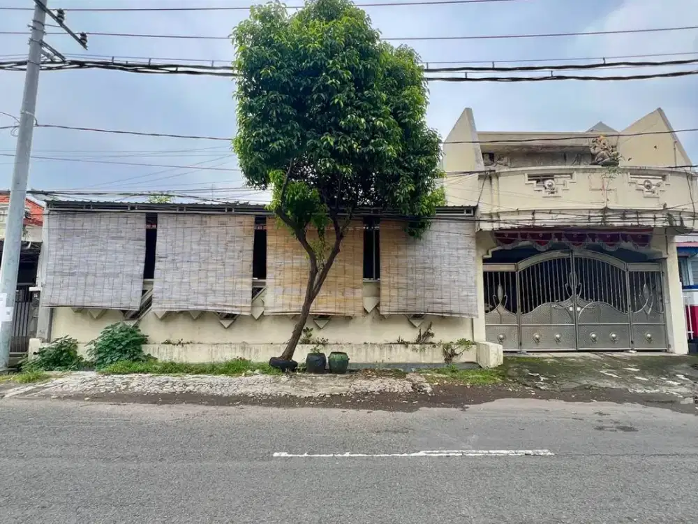 Dijual rumah komersial hitung tanah embong wungu dekat Tunjungan