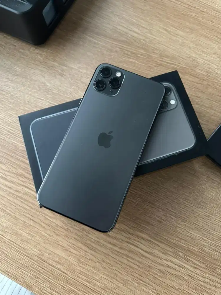 Iphone 11 Pro Max 256GB Space Grey Inter Aman