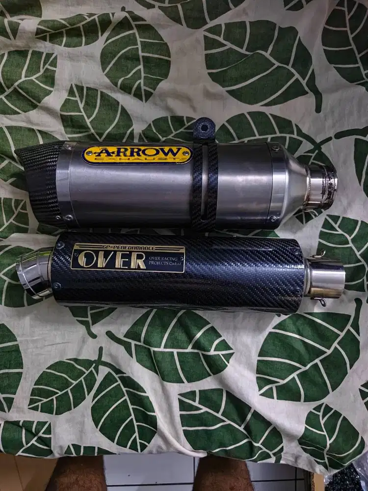 Arrow Prorace Titanium Dan Over Racing Carbon Stainless