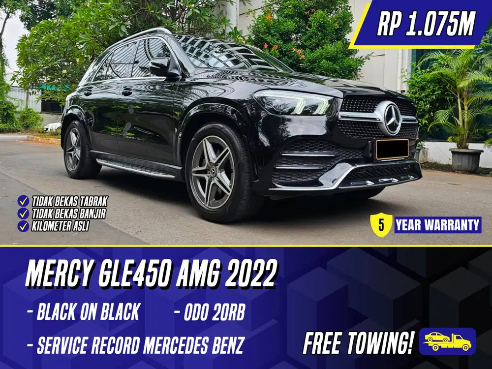 Mercedes Benz GLE450 AMG 2022 Black Hitam Mercy GLE 450