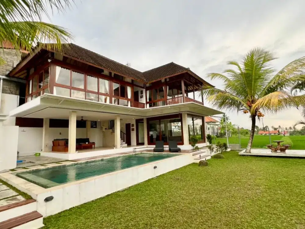 VILLA 2 LANTAI RICE FIELD VIEW DI UBUD GIANYAR BALI