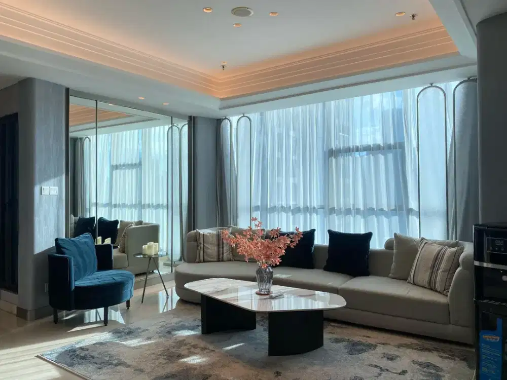 Disewakan Apartemen Casa Grande 3 Bedroom Size 145 Sqm Siap Huni Akses Mall Kokas Tebet Jakarta Selatan Not Facing The Grave