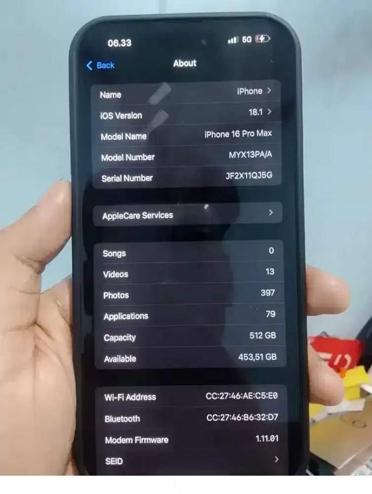 IPHONE 16 PROMAX IBOX 512GB